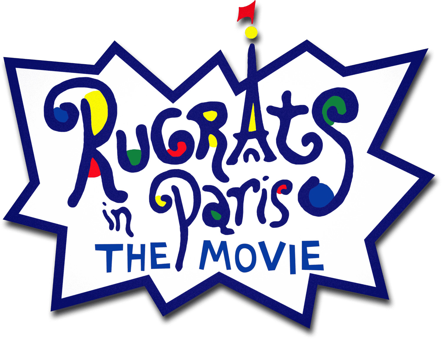 Rugrats in Paris logo for Playstation